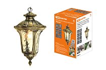 Светильник садово-парковый "Париж" 60 Вт, подвес, алюм., прозрачное/бронза, Е27,  TDM