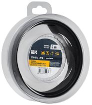 Трубка термоусадочная ТТУ нг-LS 12/6 черная (2м/упак)  IEK