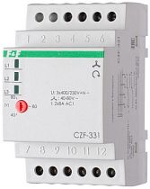 Реле контроля и наличия фаз CZF-331 Евроавтоматика F&F
