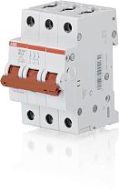 Рубильник 3п SD203/16 рычаг красный ABB