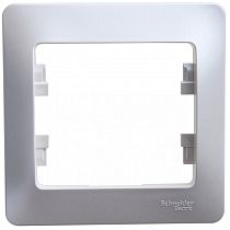 Glossa Перламутр Рамка 1 постовая Systeme Electric (Schneider Electric)