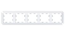 AtlasDesign Antique Рамка 5-постовая, универсальная, Белый Systeme Electric (Schneider Electric)