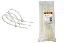 Хомут 7,6х300мм нейлон (белый) (100шт)  TDM