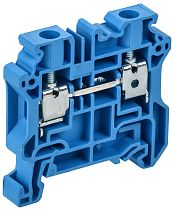 ARMAFIX Колодка клеммная CY6BU винтовая 6мм2 проходная синяя Ex IEK