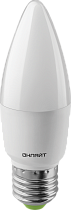 Светодиодная лампа формы «свеча» ОНЛАЙТ 61 959 OLL-C37-10-230-2.7K-E27-FR