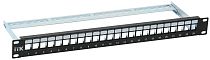 ITK 1U модульная патч-панель FTP 24 порта IEK