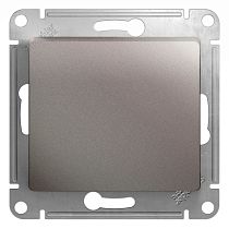 Glossa Платина Переключатель 1 клавишный , сх.6,10AX Systeme Electric (Schneider Electric)