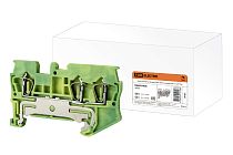 Зажим клеммный безвинтовой (ЗКБ) 3 вывода PEN 1,5 мм2  TDM