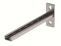 Консоль одиночная, 41х21, осн.300 мм, горячеоцинкованный DKC