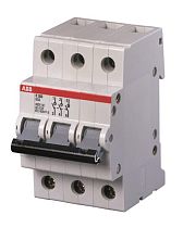 Рубильник 3п E203r 125А рычаг красный ABB