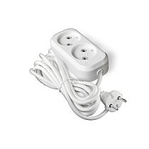 Удлинитель Е-202 ПВС 2*0,75 2 гнезда без заземления 3м UNIVERSAL