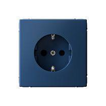 ArtGallery Аквамарин Розетка с заземлением со шторками, 16А, механизм, быстрозажим. клем.