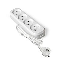 Удлинитель У6-766 ШВВП 2*0,75 4 гнезда без заземления 2м UNIVERSAL Удлинитель У6-766 ШВВП 2*0,75 4 гнезда без заземления 2м UNIVERSAL