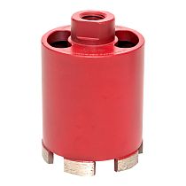 Коронка алмазная для дрелей с микроударом (верхнее пылеудаление) DCH-68MHS Micro Hit Laser M16 EKF Professional Коронка алмазная для дрелей с микроударом (верхнее пылеудаление) DCH-68MHS Micro Hit Laser M16 EKF Professional