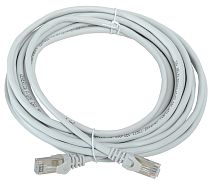 Патч-корд категории 5Е FTP 10м серый GENERICA IEK