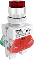 Выключатель кнопочный с фиксацией ABFP ?22 мм КРАСНЫЙ LED 220В ВK-22 DEKraft Выключатель кнопочный с фиксацией ABFP ?22 мм КРАСНЫЙ LED 220В ВK-22 DEKraft