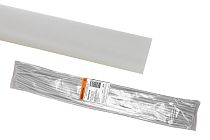 Трубка термоусаживаемая  ТУТнг 30/15 белая по 1м (25 м/упак)  TDM