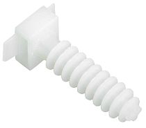 База дюбельная БД 35х10мм под хомут белая  IEK