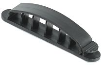 Клипса самоклеящаяся КС-5 черная  IEK