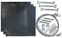 Комплект дополнительный для мачты 7м оцинкованная сталь  IEK