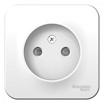 Blanca открытая установка с изолированной пластиной Белый Розетка без заземления со шторками 16А Systeme Electric (Schneider Electric) Blanca открытая установка с изолированной пластиной Белый Розетка без заземления со шторками 16А Systeme Electric (Schneider Electric)