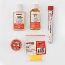 Набор К5 для пайки REXANT универсальный (припой, губка, канифоль, флюс СКФ, флюс ОК) Набор К5 для пайки REXANT универсальный (припой, губка, канифоль, флюс СКФ, флюс ОК)