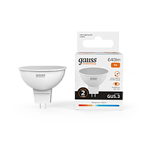 Лампа светодиодная Gauss Elementary MR16 GU5.3 9Вт 640lm 3000K