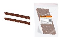 Маркер наборный - символ "1" коричневый 4 мм2 (100 шт.)  TDM