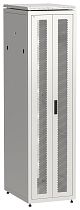 ITK LINEA N Шкаф сетевой 19" 47U 600х800мм двери передняя двустворчатая перфорированная задняя перфорированная серый IEK