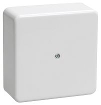 Коробка распаячная ОП КМ 75х75х28 белая  IEK