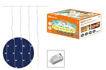 Гирлянда новогодняя "Занавес" 1,5х2,5 м, белый свет, 8 режимов, наружное использование, IP44,  TDM