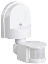 Датчик движения ИК настенный 1100w 180град. 12м IP44 белый  IEK