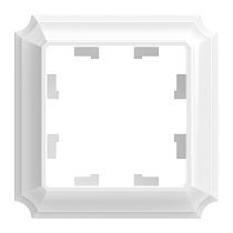AtlasDesign Antique Рамка 1-постовая, Белый Systeme Electric (Schneider Electric)