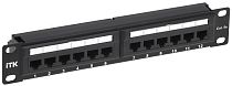 ITK 1U патч-панель кат.5E UTP 12 портов 10" Dual IDC IEK