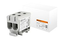 Клемма вводная силовая КВС 4 ввода 6-50 кв.мм. серая  TDM