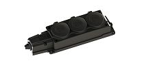 MultiSet Колодка 3х розетка 2К+З каучуковая 16А/250В IP44 Чёрная MultiSet Колодка 3х розетка 2К+З каучуковая 16А/250В IP44 Чёрная