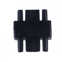 Коннектор шинопровода прямой SC-B-TL черный серии TOP-LINE IN HOME