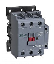 Контактор 80А 110В АС3 АС4 1НО+1НЗ КМ-102 DEKraft
