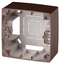 Коробка ЭРА 12 12-6101-13 бронза для накладного монтажа механизмов