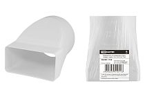 Соединитель со смещением плоск. воздух. с кругл. 55х110/D100,  TDM