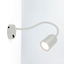 Бра на гибком основании GWL-GU10-M-IP20 Серый Чтец