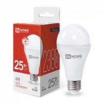 Лампа светодиодная LED-A65-VC 25Вт 230В Е27 4000К 2380Лм IN HOME Лампа светодиодная LED-A65-VC 25Вт 230В Е27 4000К 2380Лм IN HOME