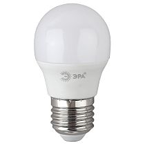 Лампа светодиодная ЭРА RED LINE LED P45-6W-827-E27 R шар теплый белый свет Лампа светодиодная ЭРА RED LINE LED P45-6W-827-E27 R шар теплый белый свет