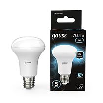 Лампа светодиодная Gauss R63 E27 9Вт 700lm 4100K