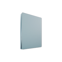 Systeme Infinity, Выключатель с самовозвратом С/У 1кл. (250В,10А), Стальное небо