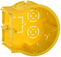 Коробка установочная СЗ сборная для твердых стен D=68х45мм (оконечная) IEK