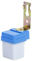 Фотореле ФР600 максимальная мощность нагрузки 1300ВА максимальная мощность 1300вт IP44 без регулировки серый/синий  IEK