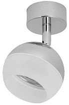 Светильник LIGHTING 4011 накладной настено-потолочный под лампу GX53 хром  IEK