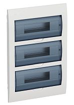 Бокс ЩРВ-П-36 пластиковый прозрачная дверь IP41  IEK