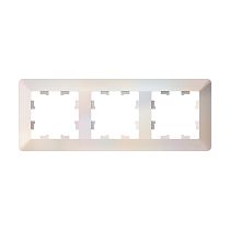 ATLASDESIGN AIR 3-постовая РАМКА, ЖЕМЧУГ